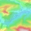 Vascognes topographic map, elevation, terrain