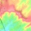 Laiza topographic map, elevation, terrain