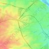Hayy al-Auropa topographic map, elevation, terrain
