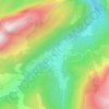 Pralong topographic map, elevation, terrain