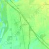Olivehurst topographic map, elevation, terrain
