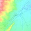 Doni topographic map, elevation, terrain