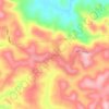 Urrummu topographic map, elevation, terrain