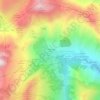 Le Champ du Nez topographic map, elevation, terrain