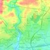 Tybrook topographic map, elevation, terrain