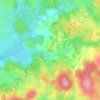 La Côte topographic map, elevation, terrain