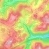 Eckhart Mines topographic map, elevation, terrain
