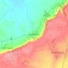 Broad Town topographic map, elevation, terrain