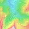 Les Fardelay topographic map, elevation, terrain