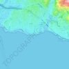 Boccadasse topographic map, elevation, terrain