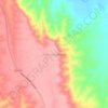 Aldeia N'gangula topographic map, elevation, terrain