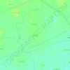 南方中村 topographic map, elevation, terrain