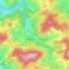 Rivier topographic map, elevation, terrain