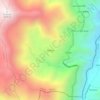 Pailitas topographic map, elevation, terrain