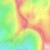 Pic des Têtes topographic map, elevation, terrain
