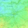 's-Hertogenbosch topographic map, elevation, terrain