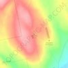 Ham Hill topographic map, elevation, terrain