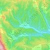 Cerdeira topographic map, elevation, terrain