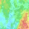 Lekeryd topographic map, elevation, terrain
