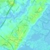 Ocean Heights topographic map, elevation, terrain