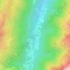 Le Grand Thiervoz topographic map, elevation, terrain