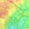 University Estates topographic map, elevation, terrain