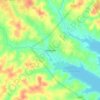 ปลวกแดง topographic map, elevation, terrain