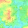 Gauchis topographic map, elevation, terrain