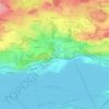 Feldbach topographic map, elevation, terrain