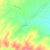 Cypress Mill topographic map, elevation, terrain
