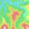 Aït Saada topographic map, elevation, terrain