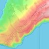 Azóia topographic map, elevation, terrain