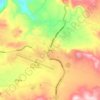 Quiha topographic map, elevation, terrain