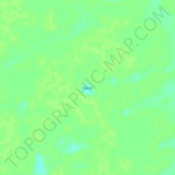 Fayol topographic map, elevation, terrain