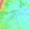 Razlog topographic map, elevation, terrain