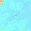 Gual Ipoh topographic map, elevation, terrain