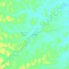 Las Pasas topographic map, elevation, terrain