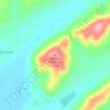 Money Mountain topographic map, elevation, terrain