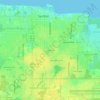 Sanlanta topographic map, elevation, terrain