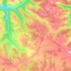 Mirandol topographic map, elevation, terrain