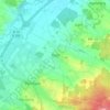 Puch topographic map, elevation, terrain