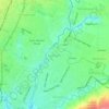 Sawojajar topographic map, elevation, terrain