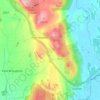 Low Newton topographic map, elevation, terrain