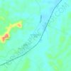 Kampung Parit Mulu topographic map, elevation, terrain