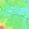 Plaitford topographic map, elevation, terrain
