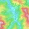 San Martin de Tor - St. Martin in Thurn - San Martino in Badia topographic map, elevation, terrain