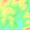 Springfield topographic map, elevation, terrain