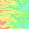 Salawu topographic map, elevation, terrain