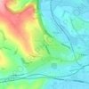 Maple topographic map, elevation, terrain