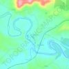 Amatikulu topographic map, elevation, terrain